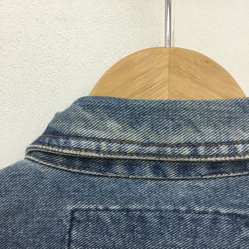 ゲス Guess ジャケット、上着 ジャケット、ブレザー 90s MADE IN USA S 無地 水色 / ライトブルー / X 青 / ブルー /  メンズ USED 古着 中古 10123101