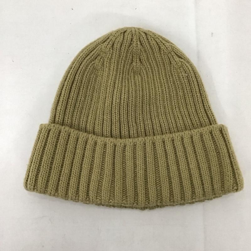 ザノースフェイス THE NORTH FACE 帽子 ニット帽 ロゴ、文字 ベージュ / ベージュ /  メンズ USED 古着 中古 10132550