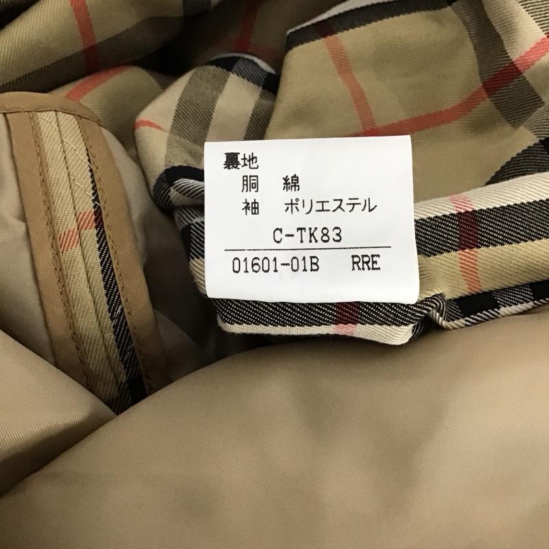 バーバリーズ BURBERRYS ジャケット、上着 ジャケット、ブレザー ジップアップジャケット アウター ロングジャケット M 無地 黒 / ブラック /  メンズ USED 古着 中古 10142444