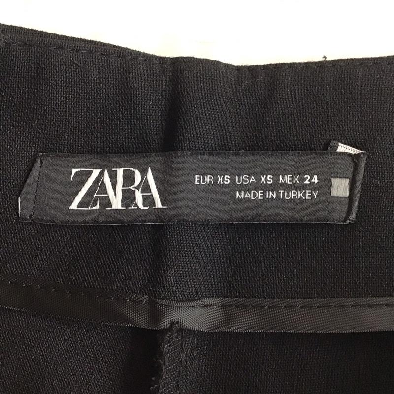 ザラ ZARA パンツ ショートパンツ ショートパンツ ハーフパンツ カジュアルパンツ XS 無地 黒 / ブラック /  レディース USED 古着 中古 10117929