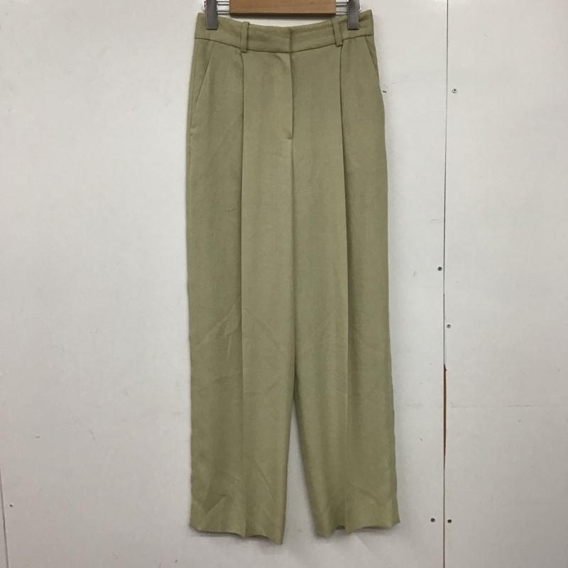 セオリー theory パンツ スラックス 0 無地 薄緑 / ライトグリーン /  レディース USED 古着 中古 10147209