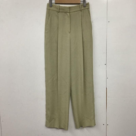 セオリー theory パンツ スラックス 0 無地 薄緑 / ライトグリーン /  レディース USED 古着 中古 10147209
