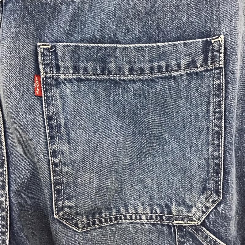 リーバイストラウスアンドコー Levi Strauss & co. パンツ デニム、ジーンズ デニムパンツ ワーカージーンズ カジュアルパンツ ストレートパンツ 32インチ 無地 インディゴ / インディゴ /  メンズ USED 古着 中古 10107247
