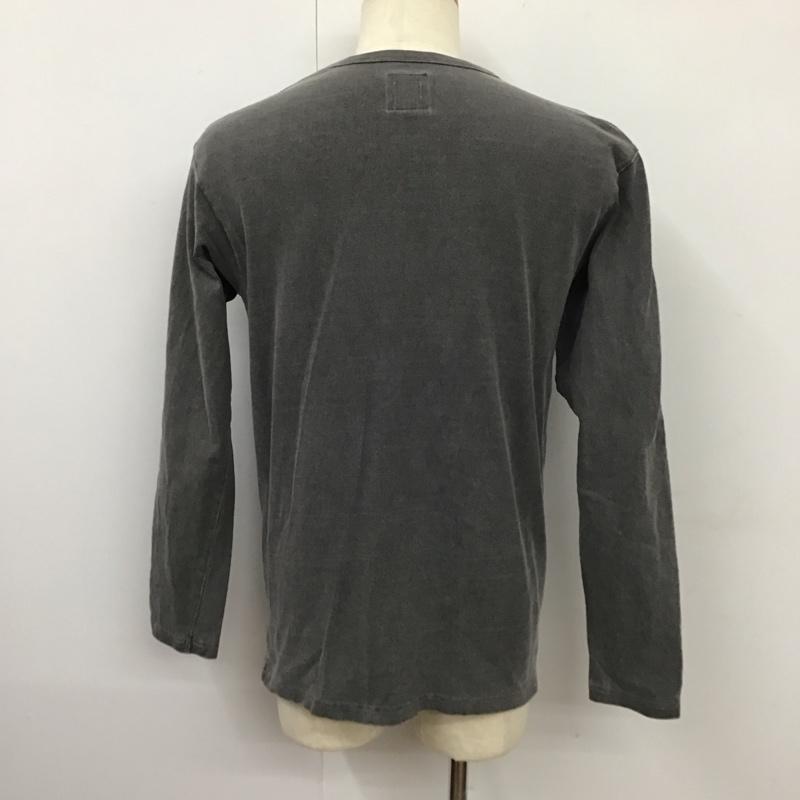 ザノースフェイス THE NORTH FACE Tシャツ 長袖 NT81732 PIGMENT DYE TEE ロンT L ロゴ、文字 黒 / ブラック /  メンズ USED 古着 中古 10115597