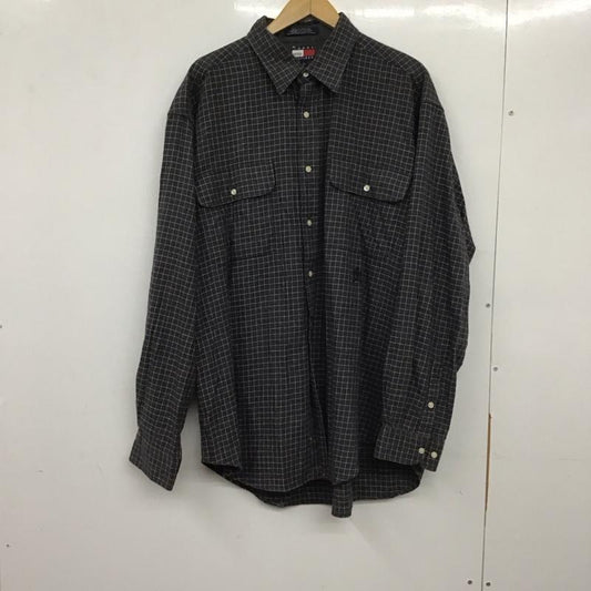 トミーヒルフィガー TOMMY HILFIGER シャツ、ブラウス 長袖 長袖シャツ チェックシャツ カラーシャツ L チェック マルチカラー / マルチカラー /  メンズ USED 古着 中古 10137084