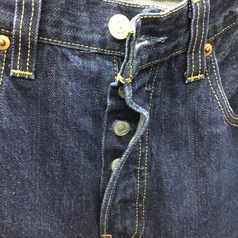 リーバイストラウスアンドコー Levi Strauss & co. パンツ デニム、ジーンズ デニムパンツ ストレートパンツ ワイドパンツ カジュアルパンツ 32インチ 無地 インディゴ / インディゴ /  メンズ USED 古着 中古 10115628