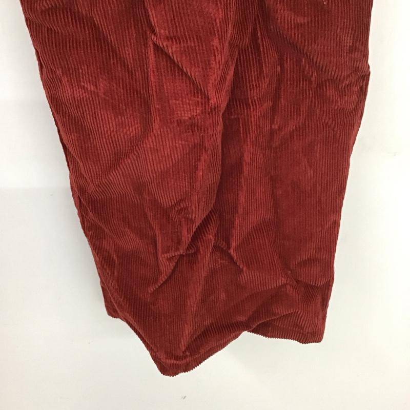 ブルックスブラザーズ BROOKS BROTHERS パンツ デニム、ジーンズ コーデュロイパンツ ワイドパンツ ストレートパンツ カジュアルパンツ 32インチ 無地 えんじ / ワインレッド /  メンズ USED 古着 中古 10113604