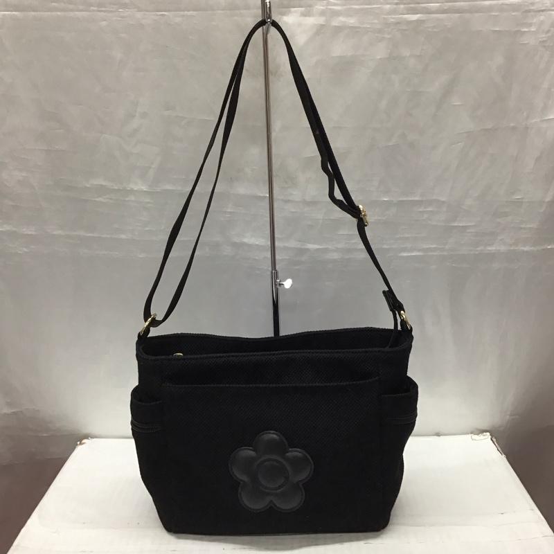 マリークヮント MARY QUANT ショルダーバッグ ショルダーバッグ ワンポイント 黒 / ブラック /  レディース USED 古着 中古 10122530