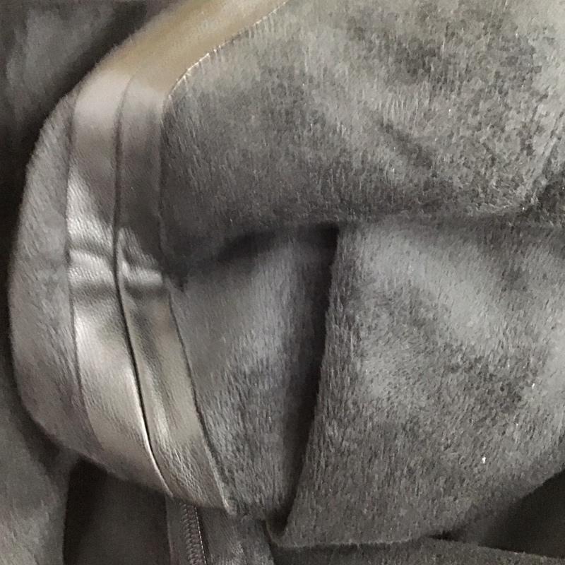 ザラ ZARA パンツ デニム、ジーンズ フェイクレザーパンツ スリムパンツ ストレッチパンツ S 無地 黒 / ブラック /  レディース USED 古着 中古 10118534