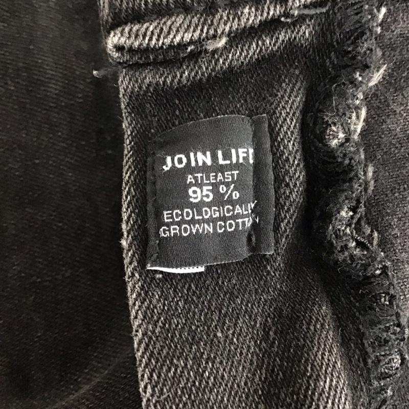ザラ ZARA パンツ デニム、ジーンズ スキニー ストレッチ 無地 黒 / ブラック /  レディース USED 古着 中古 10109715