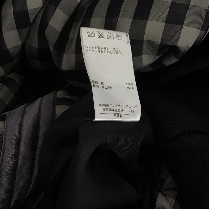 ユナイテッドアローズ UNITED ARROWS コート コート一般 無地 黒 / ブラック /  レディース USED 古着 中古 10130616