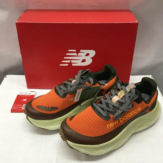 ニューバランス New Balance スニーカー スニーカー MTMORCO3 FRESH FOAM 27cm 箱有 27.0cm ロゴ、文字 橙 / オレンジ / X カーキ / カーキ /  メンズ USED 古着 中古 10106294