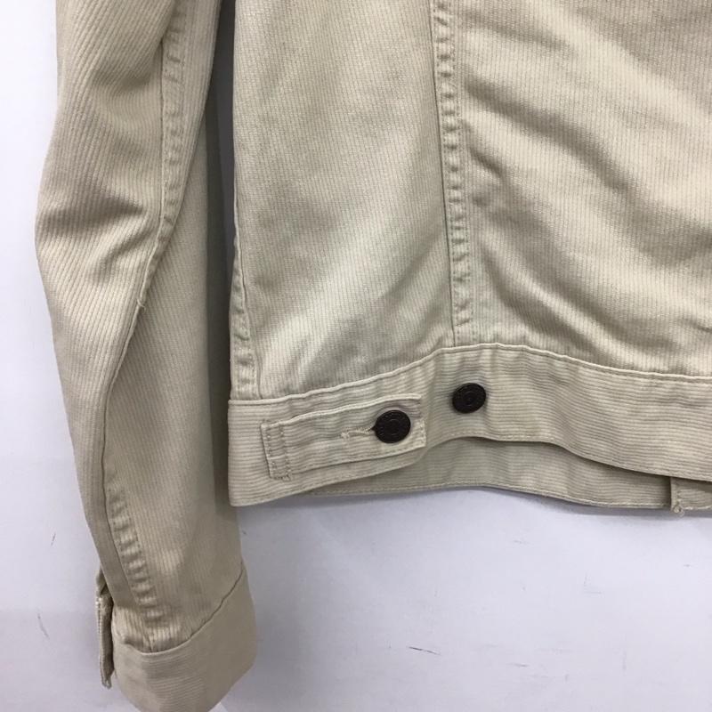 リーバイストラウスアンドコー Levi Strauss & co. ジャケット、上着 ジャケット、ブレザー コーデュロイジャケット カジュアルジャケット アウター 38 無地 アイボリー / アイボリー /  メンズ USED 古着 中古 10150363