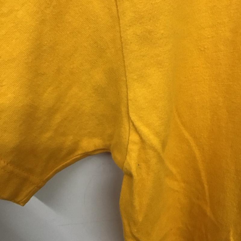 エロスティカ EROSTiKA Tシャツ 半袖 半袖カットソー プリントTシャツ クルーネックカットソー ビキニモンスターの逆襲 XL プリント 黄 / イエロー /  メンズ USED 古着 中古 10134620