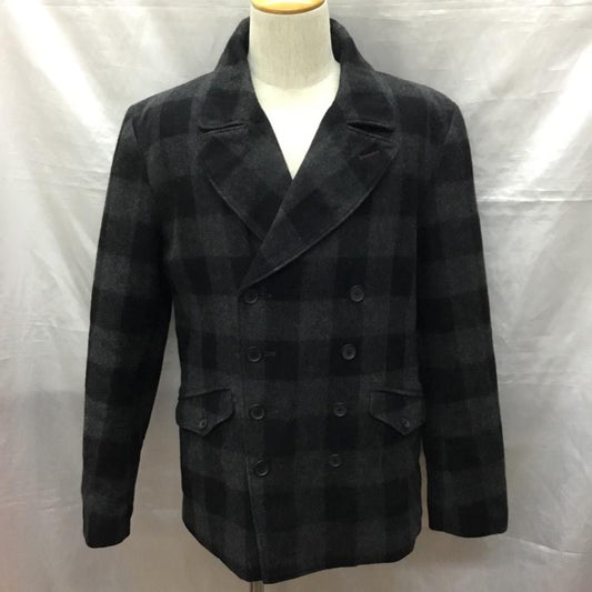 アール・ニューボールド R.NEWBOLD ジャケット、上着 ジャケット、ブレザー ショートコート ピーコート アウター ジャケット XL チェック マルチカラー / マルチカラー /  メンズ USED 古着 中古 10121517
