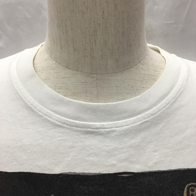 アディダス adidas Tシャツ 半袖 AJ5205 NIGO ロゴ、文字 白 / ホワイト /  メンズ USED 古着 中古 10121189