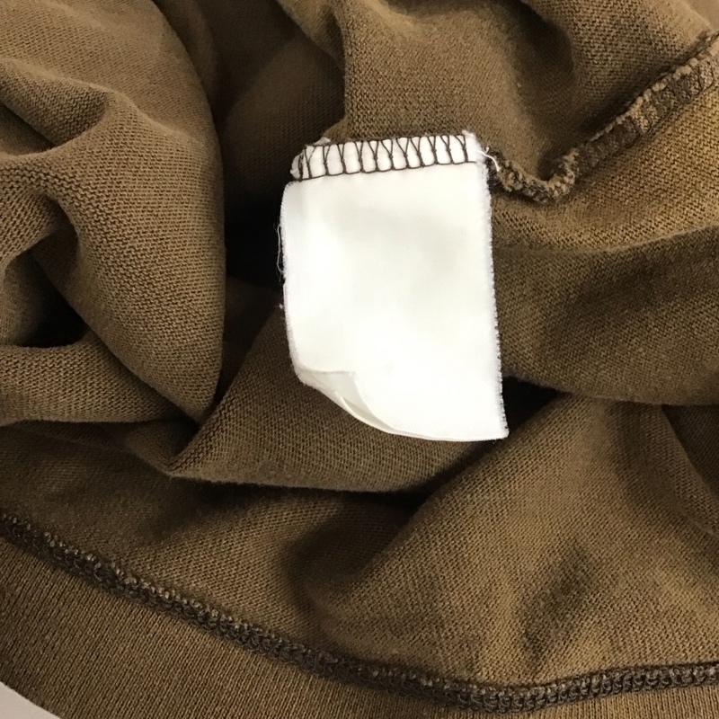 アベイシングエイプ A BATHING APE Tシャツ 半袖 半袖カットソー プリントTシャツ クルーネックカットソー M プリント 茶 / ブラウン /  メンズ USED 古着 中古 10116560