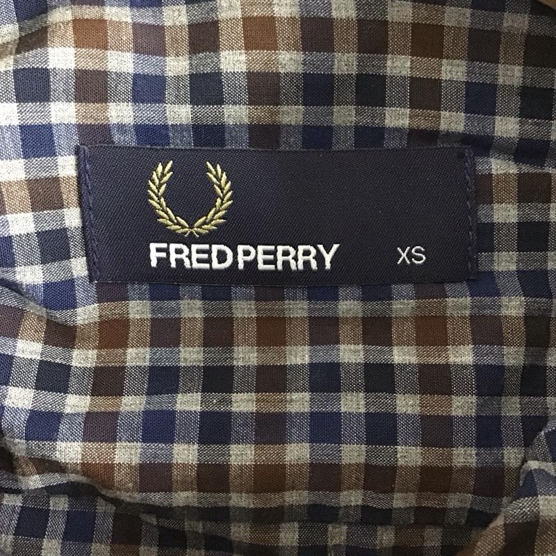 フレッドペリー FRED PERRY シャツ、ブラウス 長袖 長袖シャツ チェックシャツ カラーシャツ ボタンダウンシャツ XS チェック マルチカラー / マルチカラー /  メンズ USED 古着 中古 10130129