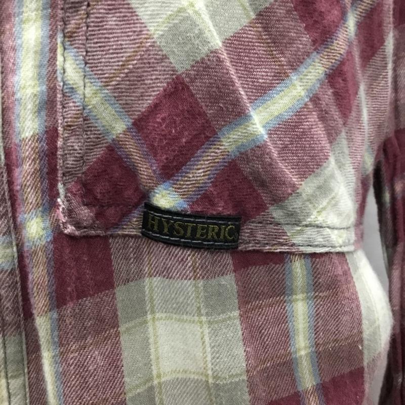 ヒステリックグラマー HYSTERIC GLAMOUR シャツ、ブラウス 長袖 長袖シャツ カラーシャツ ポケットシャツ 長袖カットソー チェックシャツ S チェック マルチカラー / マルチカラー /  メンズ USED 古着 中古 10117709
