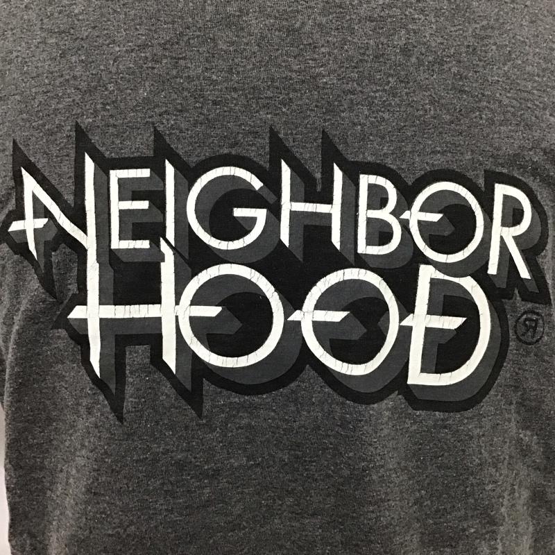 ネイバーフッド NEIGHBORHOOD Tシャツ 半袖 クルーネック プリント ロゴ、文字 灰 / グレー /  メンズ USED 古着 中古 10119689