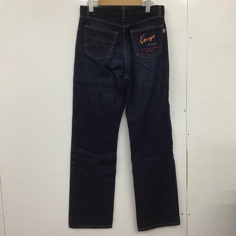 ケンゾージーンズ KENZOJEANS パンツ デニム、ジーンズ khb172 デニムパンツ スリムパンツ カジュアルパンツ ロゴ、文字 インディゴ / インディゴ /  メンズ USED 古着 中古 10148333