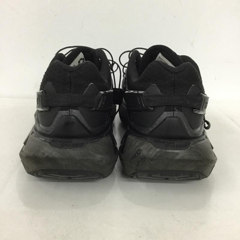 サロモン SALOMON スニーカー スニーカー 187982 XT.PU.RE ADVANCED 27cm 27.0cm ロゴ、文字 黒 / ブラック /  メンズ USED 古着 中古 10147561
