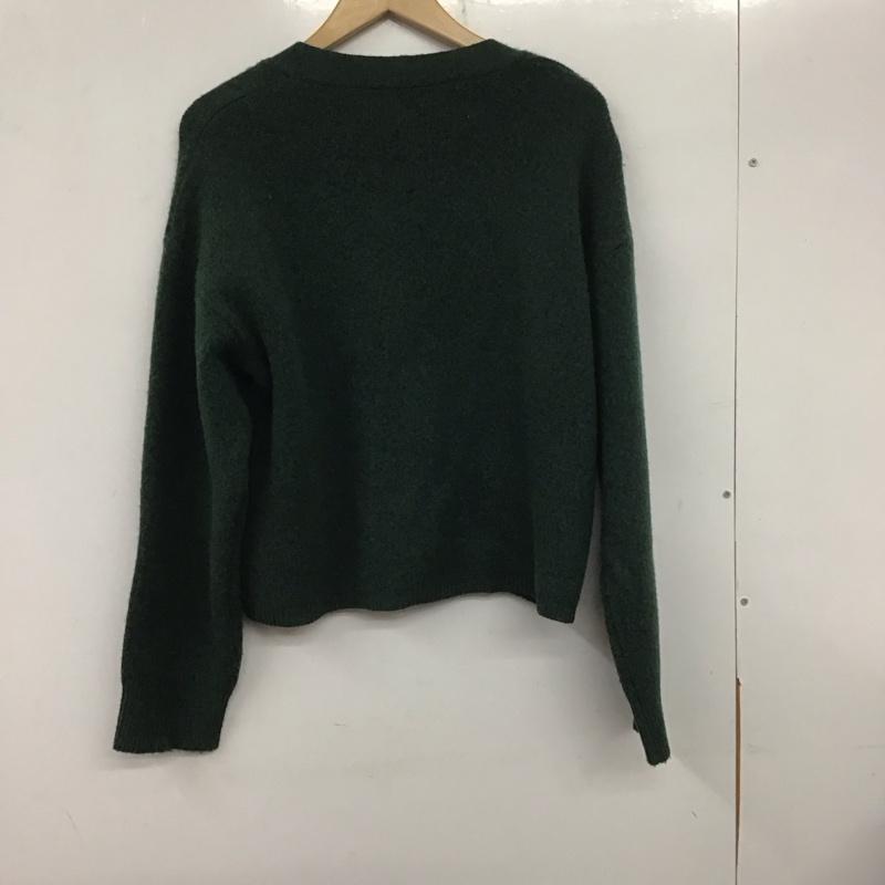 ローリーズファーム LOWRYS FARM カーディガン 長袖 FREE 無地 緑 / グリーン /  レディース USED 古着 中古 10139729