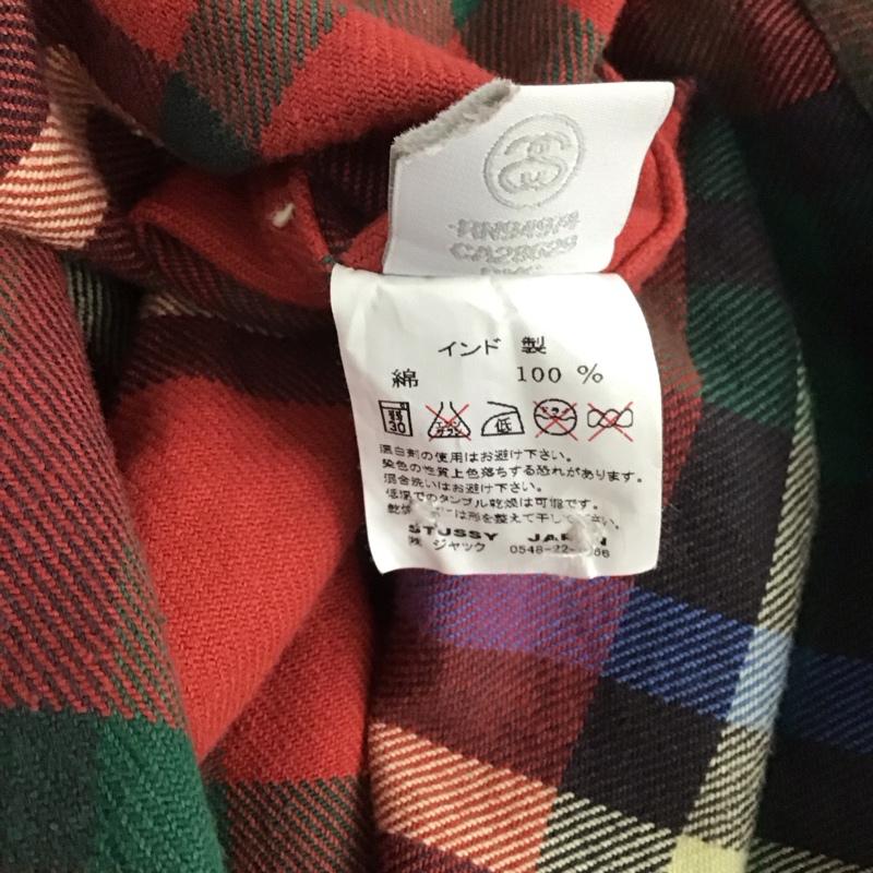 ステューシー STUSSY シャツ、ブラウス 長袖 長袖シャツ チェックシャツ カラーシャツ M チェック マルチカラー / マルチカラー /  メンズ USED 古着 中古 10139847