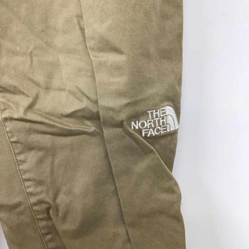 ザノースフェイス THE NORTH FACE パンツ チノパン NBJ32234 コットンイージークライミングパンツ テーパード 140cm キッズ 140cm ロゴ、文字 ベージュ / ベージュ /  ボーイズ USED 古着 中古 10118097