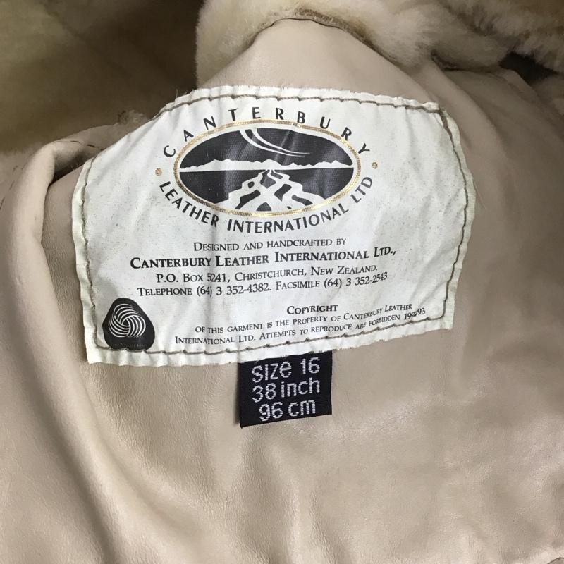カンタベリー CANTERBURY コート コート一般 38 無地 茶 / ブラウン / X ベージュ / ベージュ /  メンズ USED 古着 中古 10144815