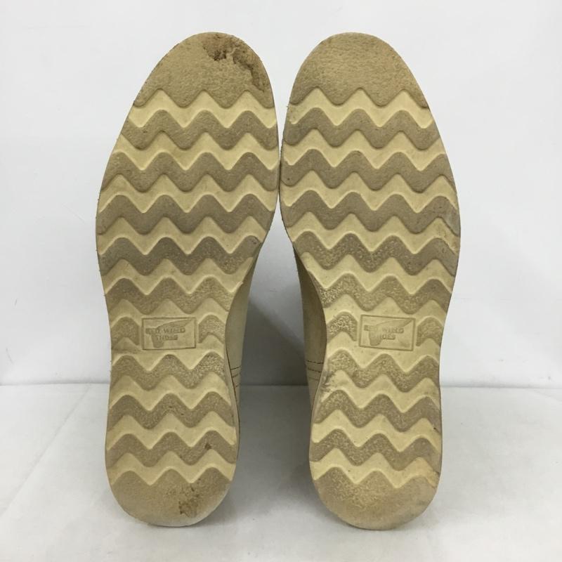 レッドウィング RED WING ブーツ 一般 E8168 9-INCH PECOS ペコスブーツ 28cm 28.0cm 無地 ベージュ / ベージュ /  メンズ USED 古着 中古 10144314