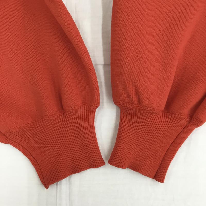 ディスコート Discoat カーディガン 長袖 FREE 無地 橙 / オレンジ /  レディース USED 古着 中古 10141832