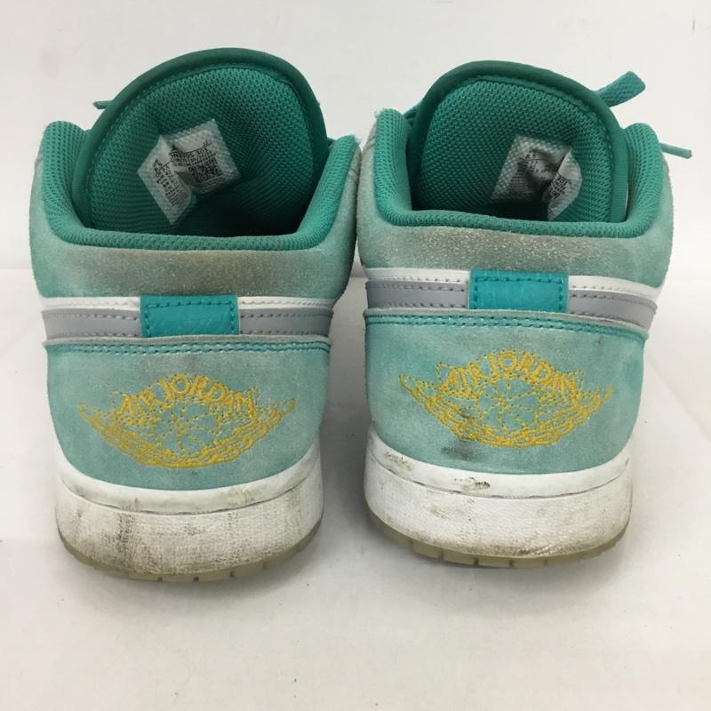 ナイキ NIKE スニーカー スニーカー DN3705-301 AIR JORDAN 1 LOW SE 26.5cm 26.5cm ロゴ、文字 白 / ホワイト / X 薄緑 / ライトグリーン / X 灰 / グレー /  メンズ USED 古着 中古 10128968