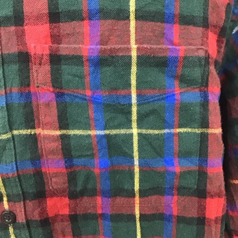 エルエルビーン L.L.Bean シャツ、ブラウス 長袖 長袖シャツ カラーシャツ ポケットシャツ 長袖カットソー チェックシャツ XL チェック マルチカラー / マルチカラー /  メンズ USED 古着 中古 10118283