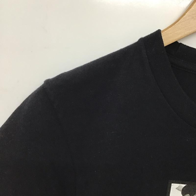 シュプリーム Supreme Tシャツ 半袖 2016年秋冬 相撲フォトクルーネックTシャツ S プリント 黒 / ブラック /  メンズ USED 古着 中古 10149187