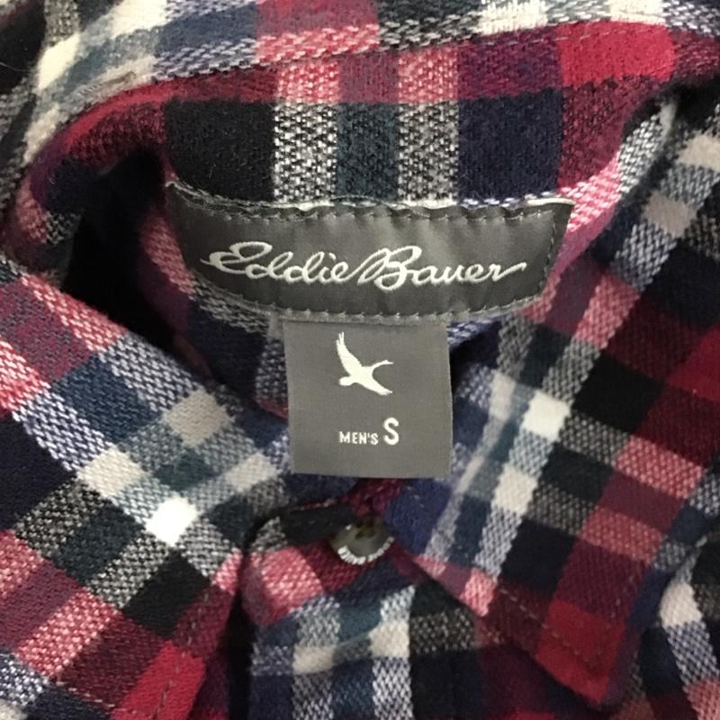 エディーバウアー Eddie Bauer シャツ、ブラウス 長袖 長袖シャツ カラーシャツ ポケットシャツ 長袖カットソー チェックシャツ S チェック マルチカラー / マルチカラー /  メンズ USED 古着 中古 10114987