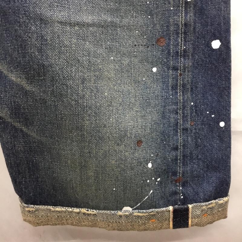 リーバイス Levi s パンツ ショートパンツ デニム 32インチ 無地 インディゴ / インディゴ /  メンズ USED 古着 中古 10108815