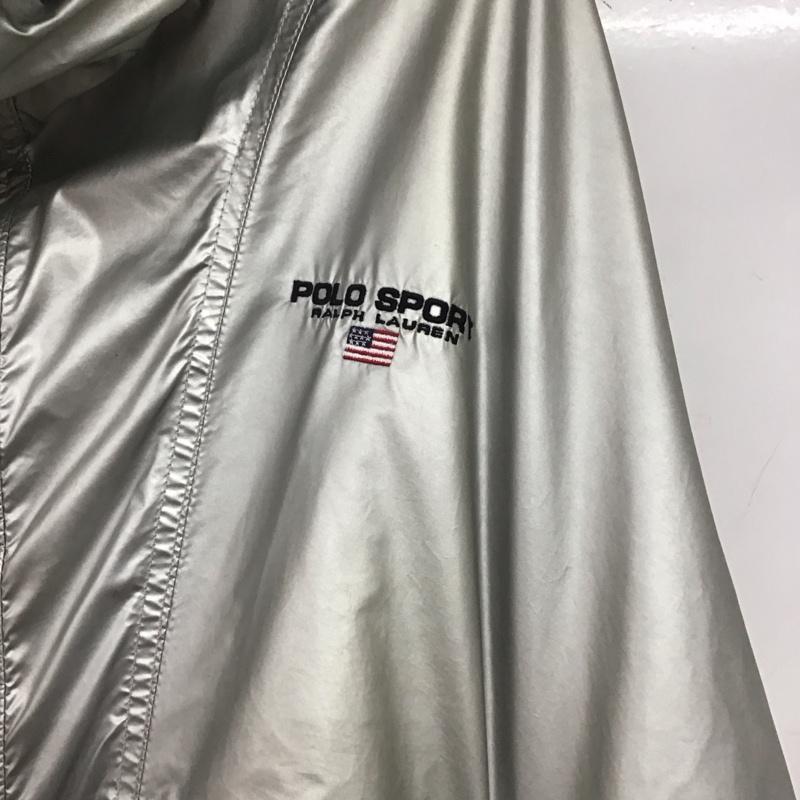 ポロスポーツラルフローレン POLOSPORT ジャケット、上着 ジャンパー、ブルゾン XL 無地 銀 / シルバー /  メンズ USED 古着 中古 10144817