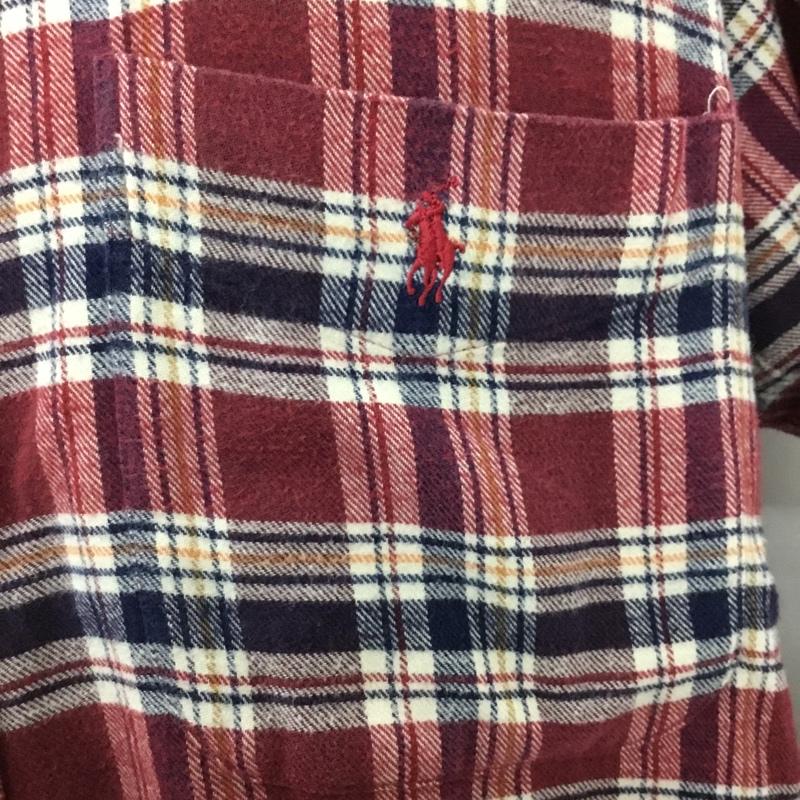 ラルフローレン RALPHLAUREN シャツ、ブラウス 長袖 長袖シャツ カラーシャツ ポケットシャツ ボタンダウン チェックシャツ S チェック マルチカラー / マルチカラー /  メンズ USED 古着 中古 10110092