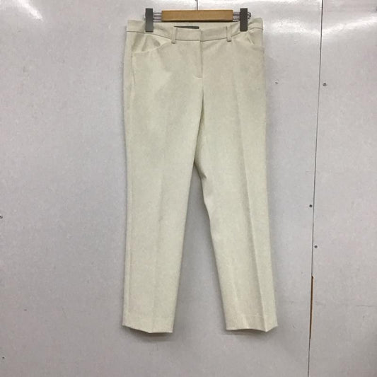 セオリーリュクス theory luxe パンツ スラックス 03-5106455 センタープレス 38 無地 白 / ホワイト /  レディース USED 古着 中古 10133748