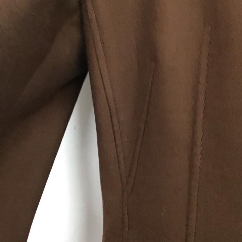 フェンディ FENDI コート コート一般 ロング丈 チェスターコート 42 無地 茶 / ブラウン /  レディース USED 古着 中古 10109450