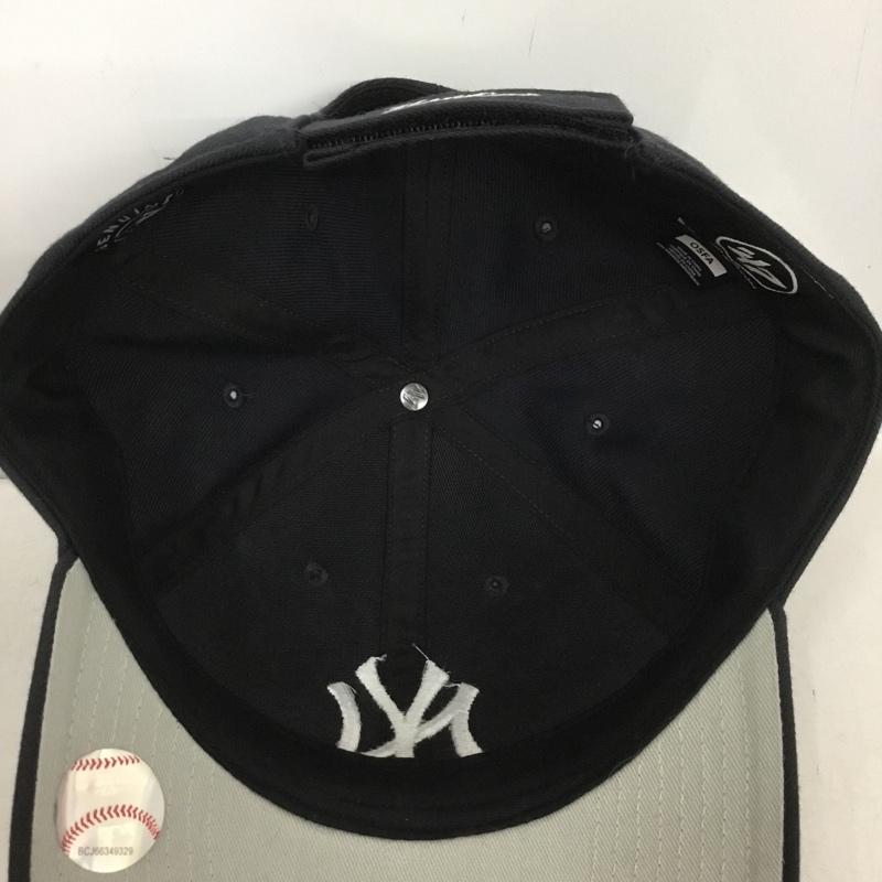 フォーティーセブンブランド 47 Brand 帽子 キャップ ニューヨーク ヤンキース NY ロゴ、文字 紺 / ネイビー /  メンズ USED 古着 中古 10150556