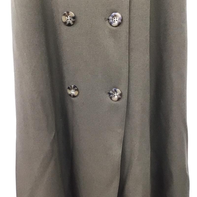 アズールバイマウジー AZUL BY MOUSSY ワンピース ロングスカート 250gac33-063g トレンチジレワンピース ロングワンピース M 無地 カーキ / カーキ /  レディース USED 古着 中古 10146115
