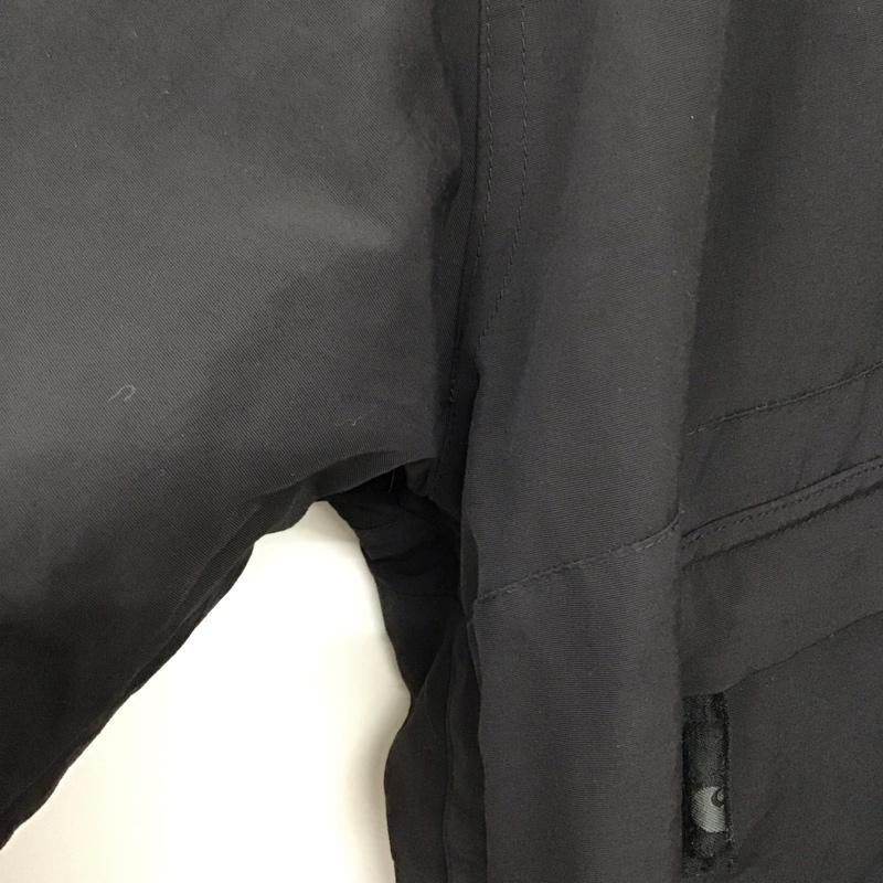 カーハート Carhartt ジャケット、上着 ジャケット、ブレザー プルオーバージャケットパーカー アウター 裏地フリース M ロゴ、文字 黒 / ブラック /  メンズ USED 古着 中古 10137108