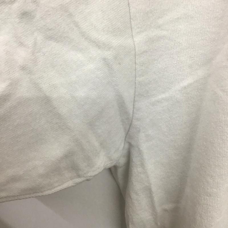 マナスタッシュ MANASTASH Tシャツ 半袖 半袖カットソー プリントTシャツ クルーネックカットソー XL ロゴ、文字 白 / ホワイト /  メンズ USED 古着 中古 10141410