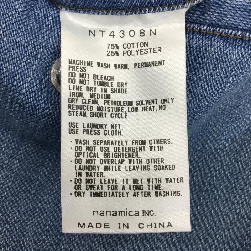 ザ ノースフェイス パープルレーベル THE NORTH FACE PURPLE LABEL パンツ ショートパンツ NT4308N デニムショートパンツ 34 無地 青 / ブルー /  メンズ USED 古着 中古 10151175