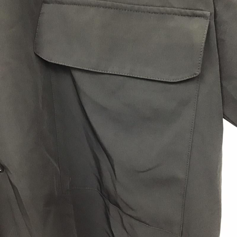 フーズフーギャラリー WHO S WHO gallery シャツ、ブラウス 半袖 オーバーサイズ W.W.G FREE 無地 黒 / ブラック /  メンズ USED 古着 中古 10117748