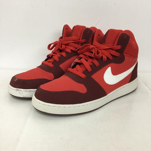 ナイキ NIKE スニーカー スニーカー 844885 600 COURT BOROUGH MID SL 27cm 27.0cm ロゴ、文字 赤 / レッド /  メンズ USED 古着 中古 10146875