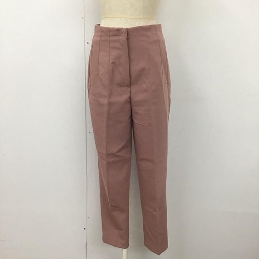 ザラ ZARA パンツ スラックス 7901 132 172 ハイウエストパンツ S 無地 桃 / ピンク /  レディース USED 古着 中古 10112621