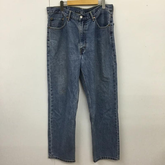 リーバイストラウスアンドコー Levi Strauss & co. パンツ デニム、ジーンズ デニムパンツ ストレートパンツ ワイドパンツ カジュアルパンツ 36 無地 インディゴ / インディゴ /  メンズ USED 古着 中古 10114048